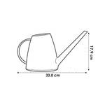 brussels watering can 1,8ltr white